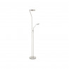1 Lampadaire sur pied 173W en nickel Led 230W Sarrione