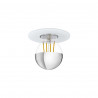 Spot SALUZZO encastrable blanc E27 D90-68