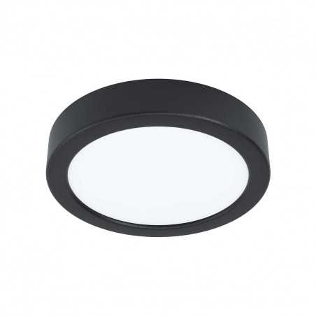 Spot en saillie FUEVA5rond noir Led 105w neutral white d1