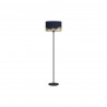 Lampe sur pied CASUARITA    noir-bleu-doré E27 40W h1510