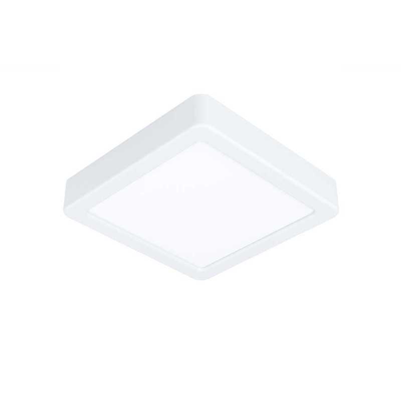 Plafonnier FUEVA 5 en saillie carré blanc LED 1005w 1350lm 160x160