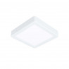 Plafonnier FUEVA 5 en saillie carré blanc LED 1005w 1350lm 160x160