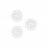 Spot encastrable  blanc led RGB 3w FUEVA-CD85 Lot de 3