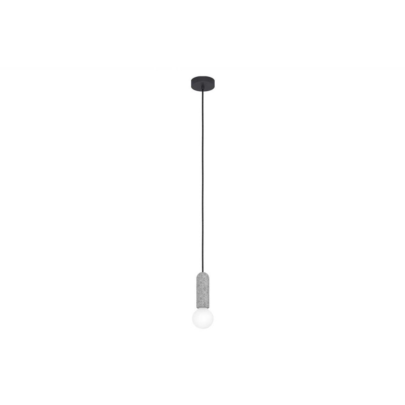 Suspension anthracite gris E27 GIACONECCHIA40w max H1100