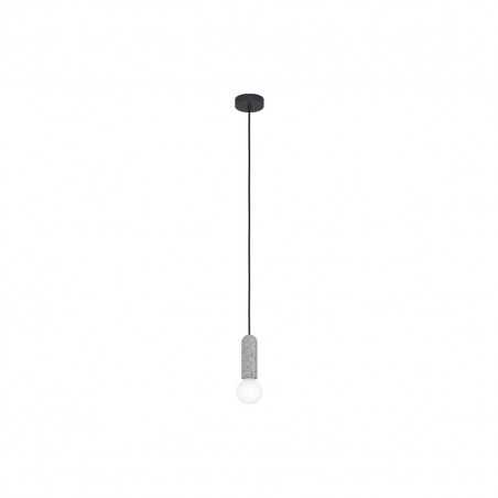 Suspension anthracite gris E27 GIACONECCHIA40w max H1100