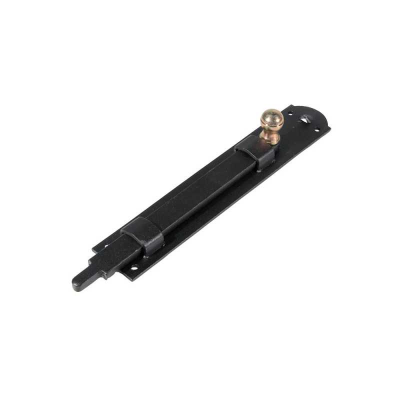 Targette acier verni noir 250mm