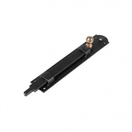 Targette acier verni noir 250mm