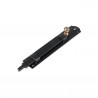 Targette acier verni noir 250mm
