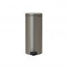 Poubelle à  pédale 30L Newicon Platinium Brabantia -  - meilleure qualité