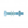 Boulon+écrou+2rondelles 24x90 (qualité 10-9) Zingué*