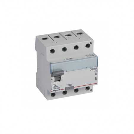 Disjoncteur différentiel TX3 4P 300MA