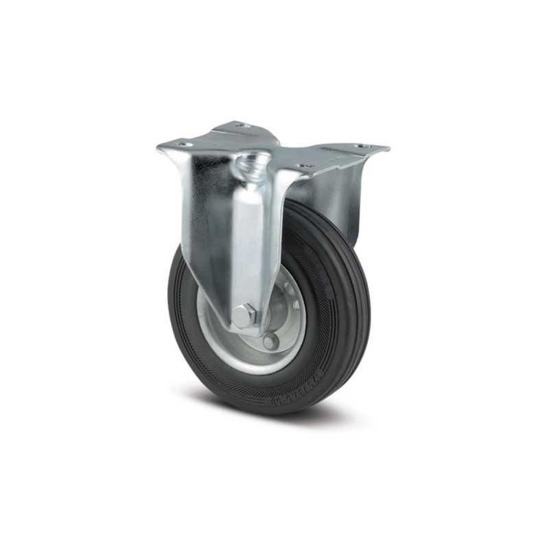 Roulette fixe D200mm 100Kg