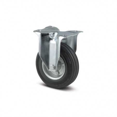 Roulette fixe D200mm 100Kg