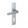 Poignée de porte KAZA 165mm CDT anodinox
