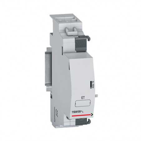 Disjoncteur DX3 déclencheur emission 110-415V