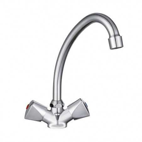 Mélangeur lavabo HERA chromé