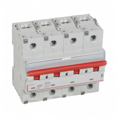 Disjoncteur DX3 IS DECLENCHEUR 4P 125A