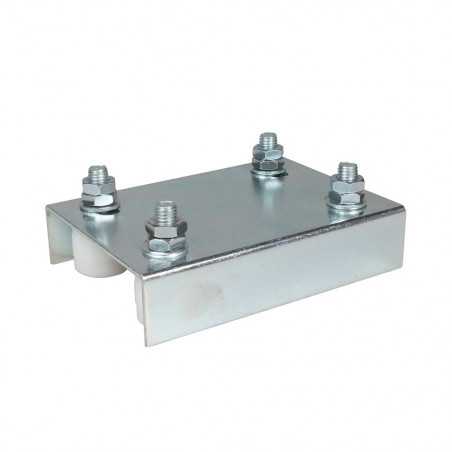 Guide portail 4 rouleaux