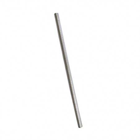 Tubulure acier pas 10x1 diam.10mm l25cm uv3