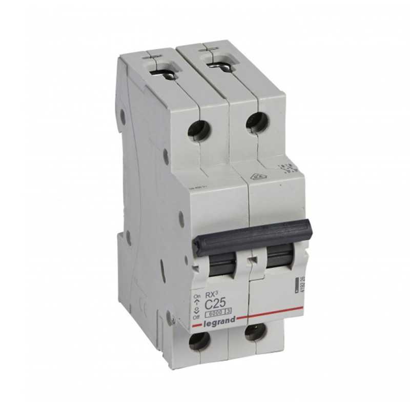 RX3 Disjoncteur 2P C25 6000A BIC
