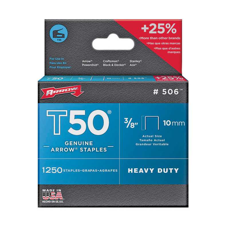 Agrafes Arrow T50-10mmx1250