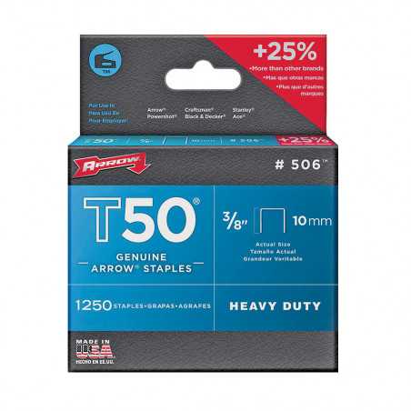 Agrafes Arrow T50-10mmx1250