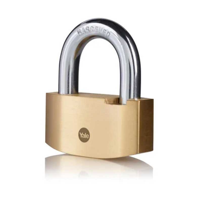 Cadenas sécurité Hammer 80 laiton anse avec YE2 Yale uc6