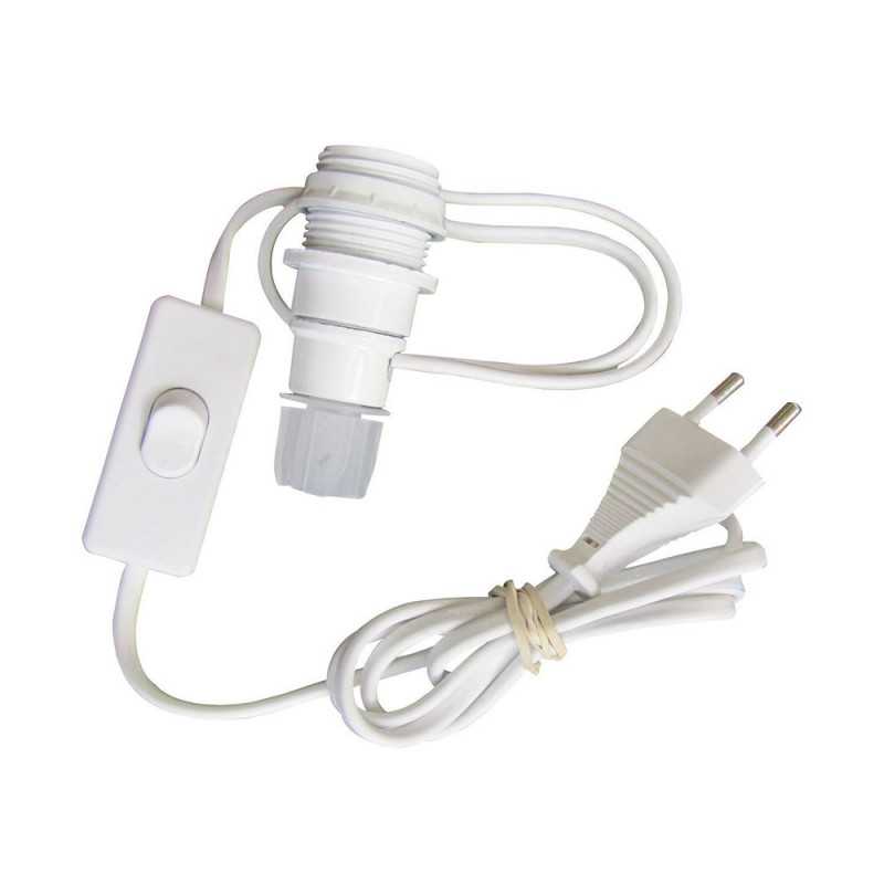 Adapteur bouteille E14 + interrupteur et ficheBlv uv3