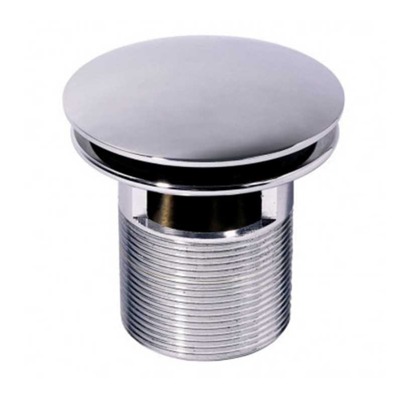 Bonde Quick Clac 75mm avec T-P laiton chromé Premium