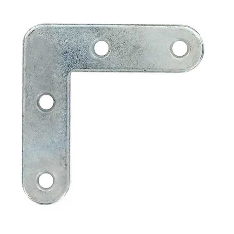 Equerres x20 plates 60mm acier zingué