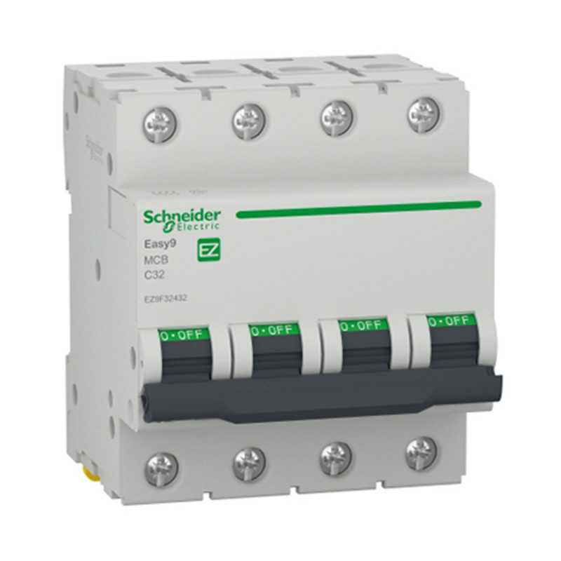 Disjoncteur 4P 4500 A C 32A