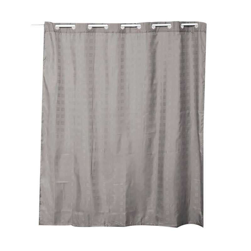 Rideau de douche   taupe 180x200 Oeillets Polyester UV6 -  - meilleure qualité
