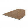Plateau méla 1200x800x18 chêne mat