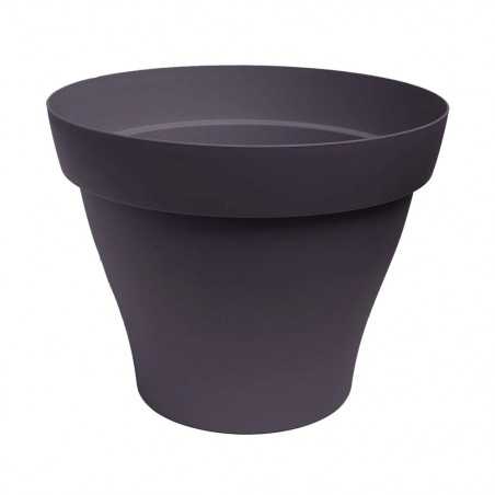 Pot de fleur ROMEO 80 Noir Violine UV4*