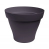 Pot de fleur ROMEO 80 Noir Violine UV4*