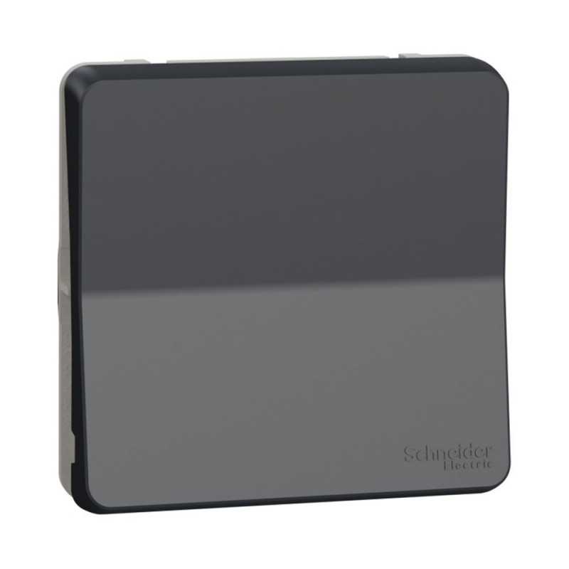 Interrupteur composable IP55 IK08 bouton poussoir gris