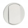 Enjoliveur blanc coupure simple Céliane