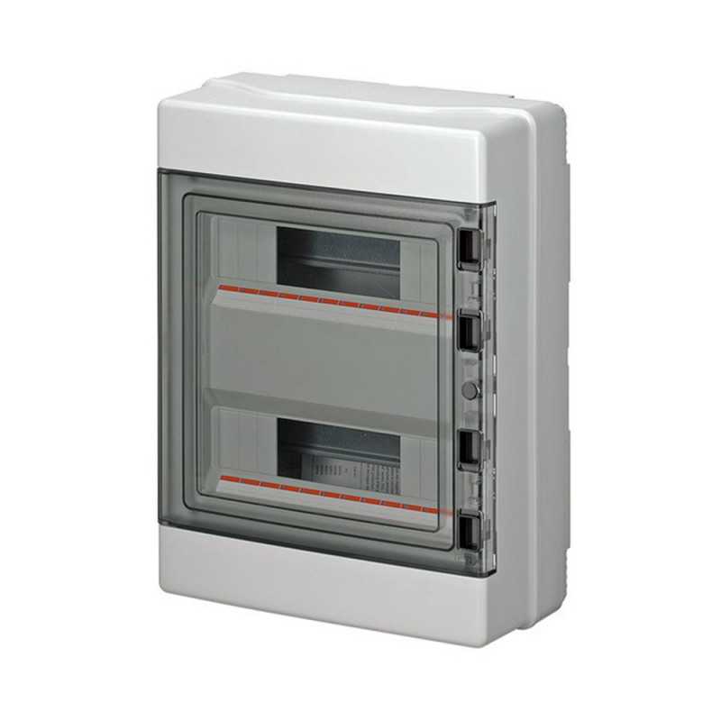 Coffret de distri montage en sailli etanche IP65 24M
