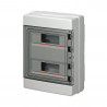 Coffret de distri montage en sailli etanche IP65 24M