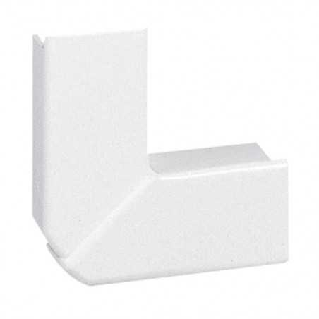 Angle plat variable DLPlus pour moulure blanc 40x20
