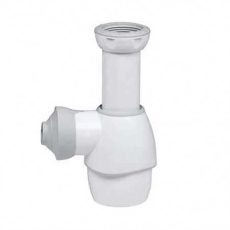 Siphon lavabo évier tout en un blanc sac box01-60