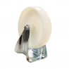 Roue pivot frein polyamide D200mm 350Kg