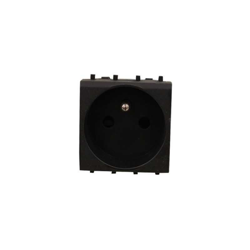 Prise 2P+T SF 16A Nera 43