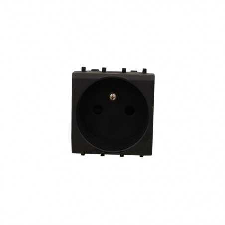 Prise 2P+T SF 16A Nera 43
