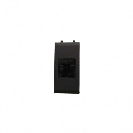 Prise RJ45 CAT 6 UTP Nera 43 2MOD