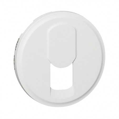 Enjoliveur blanc prise téléphone RJ45