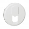 Enjoliveur blanc prise téléphone RJ45