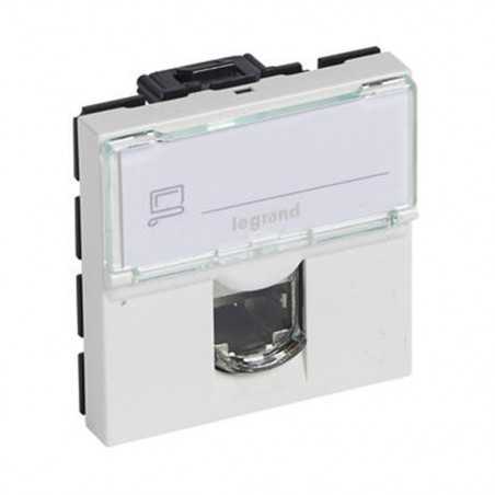 Prise RJ45 C6A MOSAIC 2M