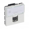 Prise RJ45 C6A MOSAIC 2M