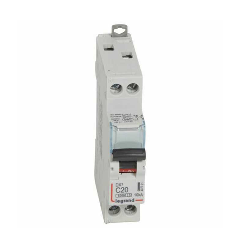 Disjoncteur DX3 1P+NG C20 6000A-10KA